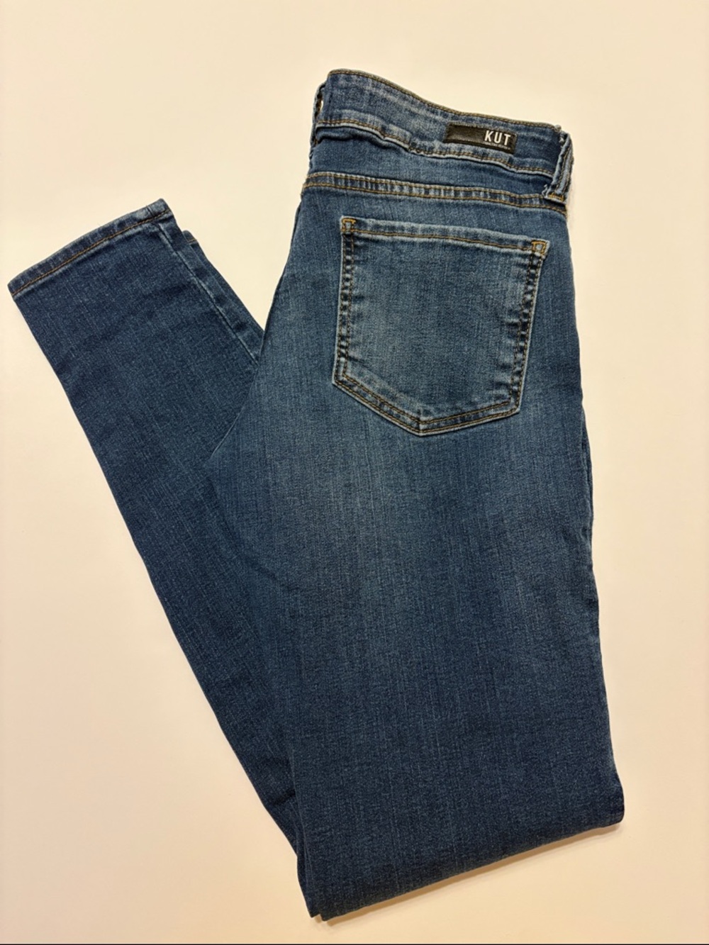 Kut from the Kloth Medium Blue Skinny Jeans